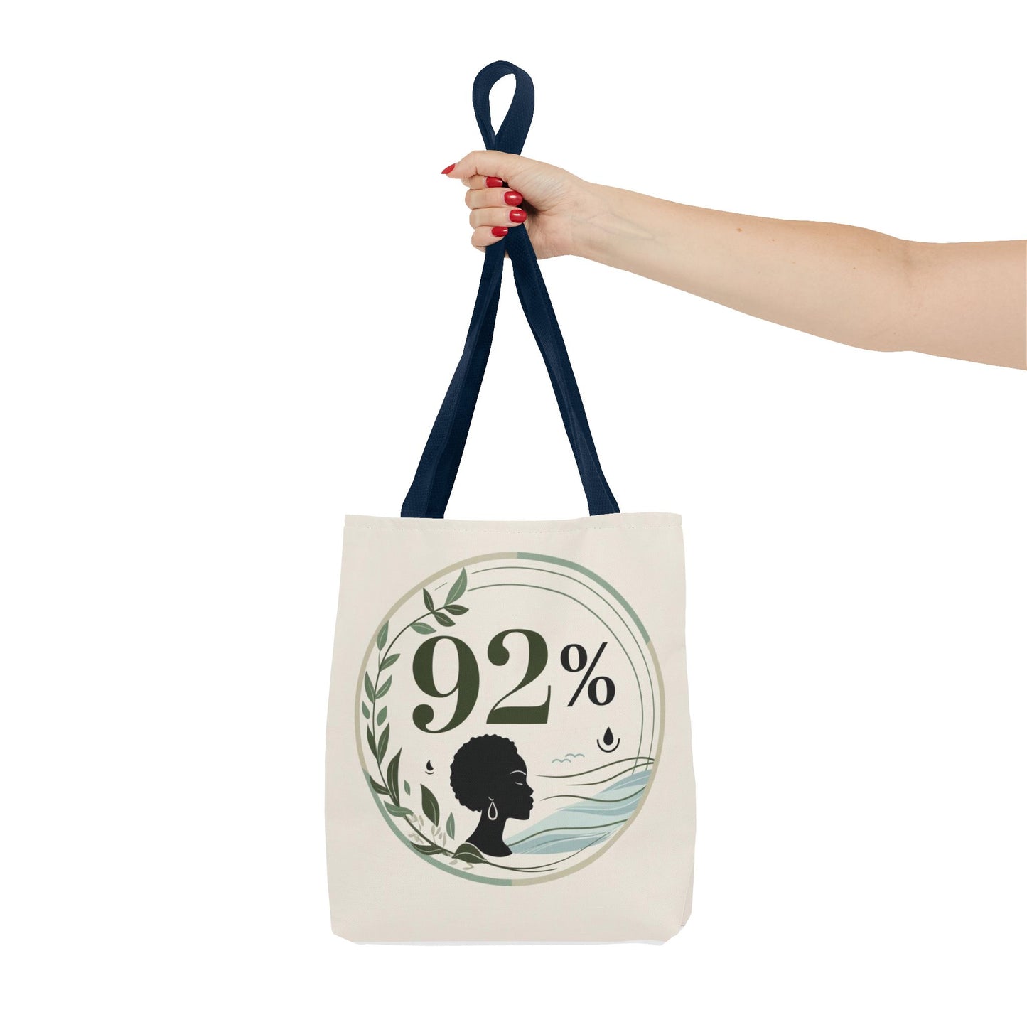92% Tote Bag - Signifying Strength, Resilience, and Grace of Black Women
