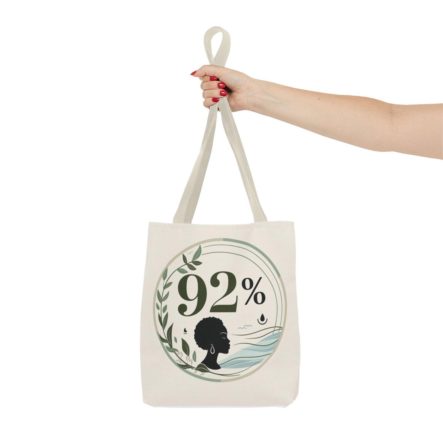 92% Tote Bag - Signifying Strength, Resilience, and Grace of Black Women
