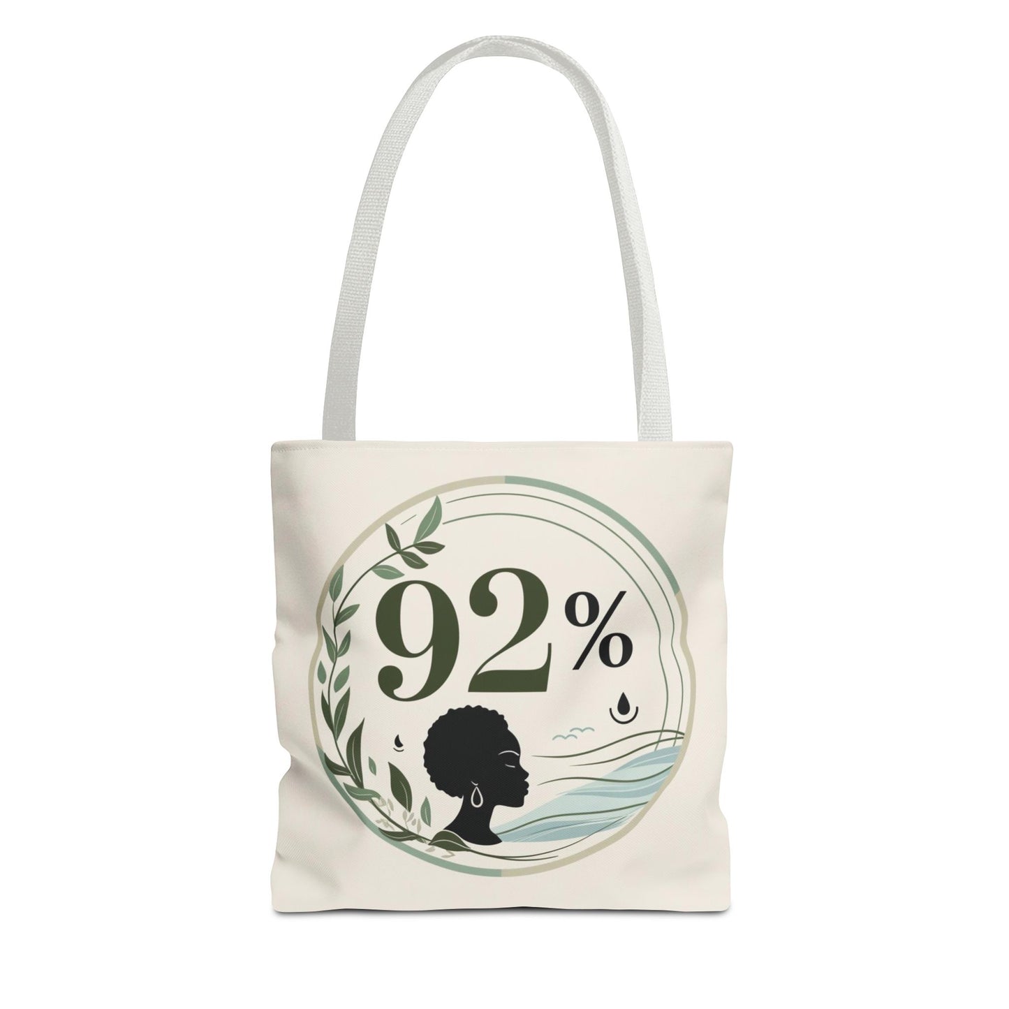 92% Tote Bag - Signifying Strength, Resilience, and Grace of Black Women