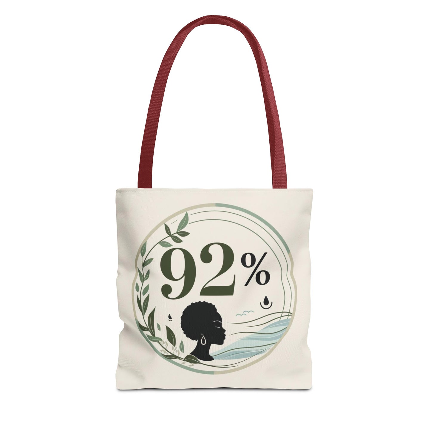 92% Tote Bag - Signifying Strength, Resilience, and Grace of Black Women