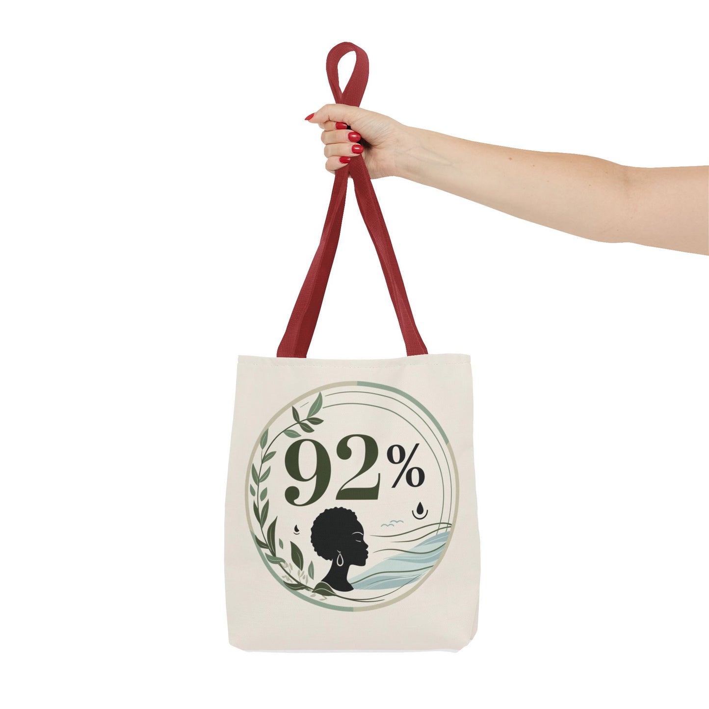 92% Tote Bag - Signifying Strength, Resilience, and Grace of Black Women