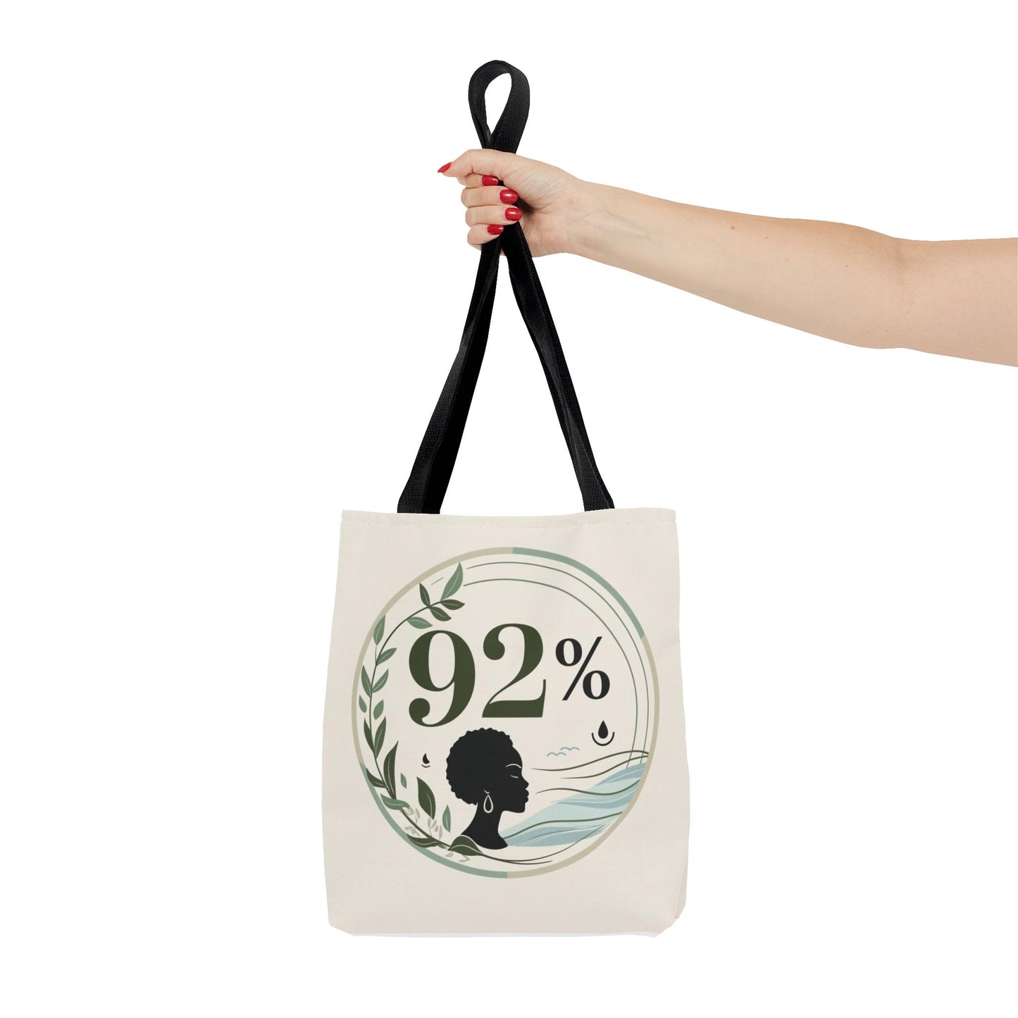 92% Tote Bag - Signifying Strength, Resilience, and Grace of Black Women