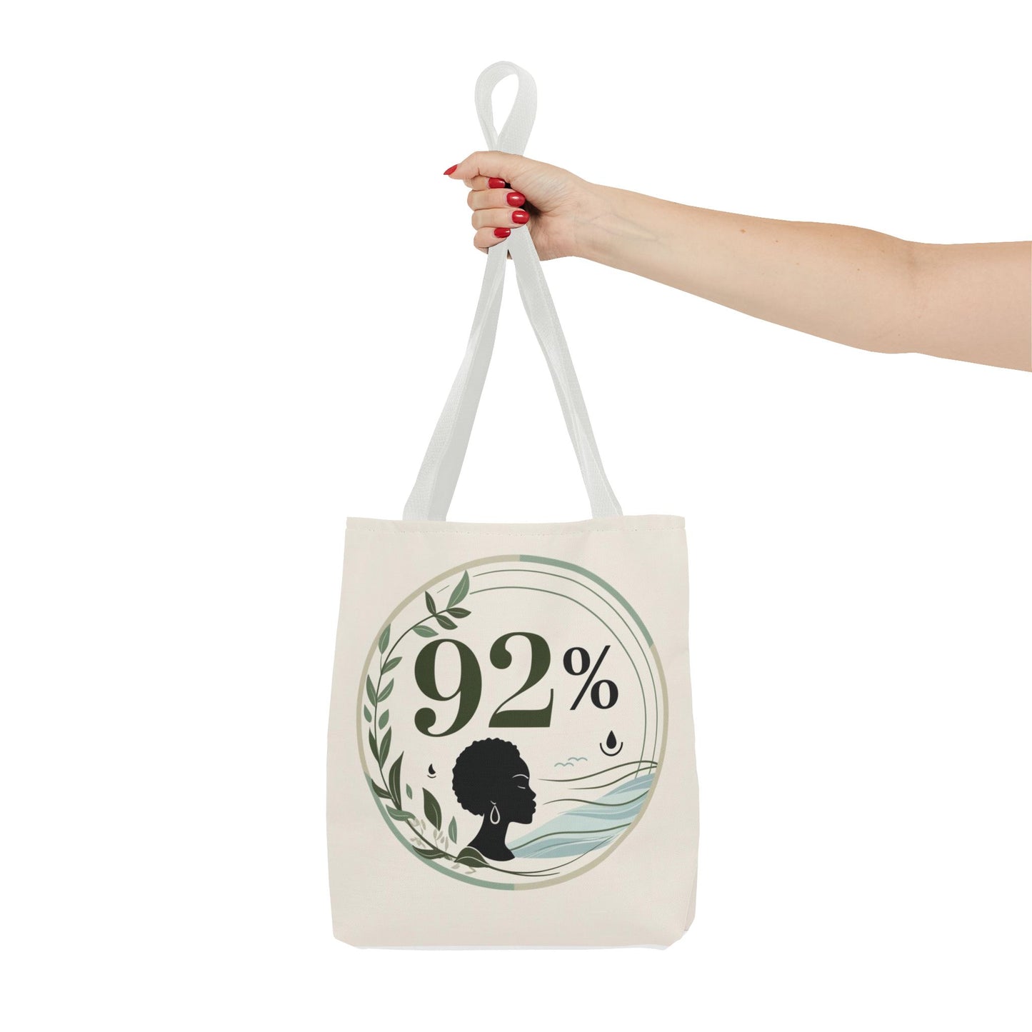 92% Tote Bag - Signifying Strength, Resilience, and Grace of Black Women
